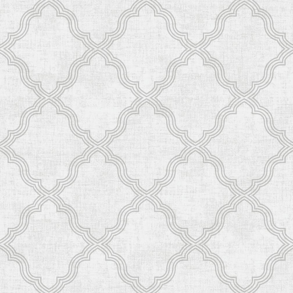 Arthouse Ornate Trellis Grey Wallpaper - 924801