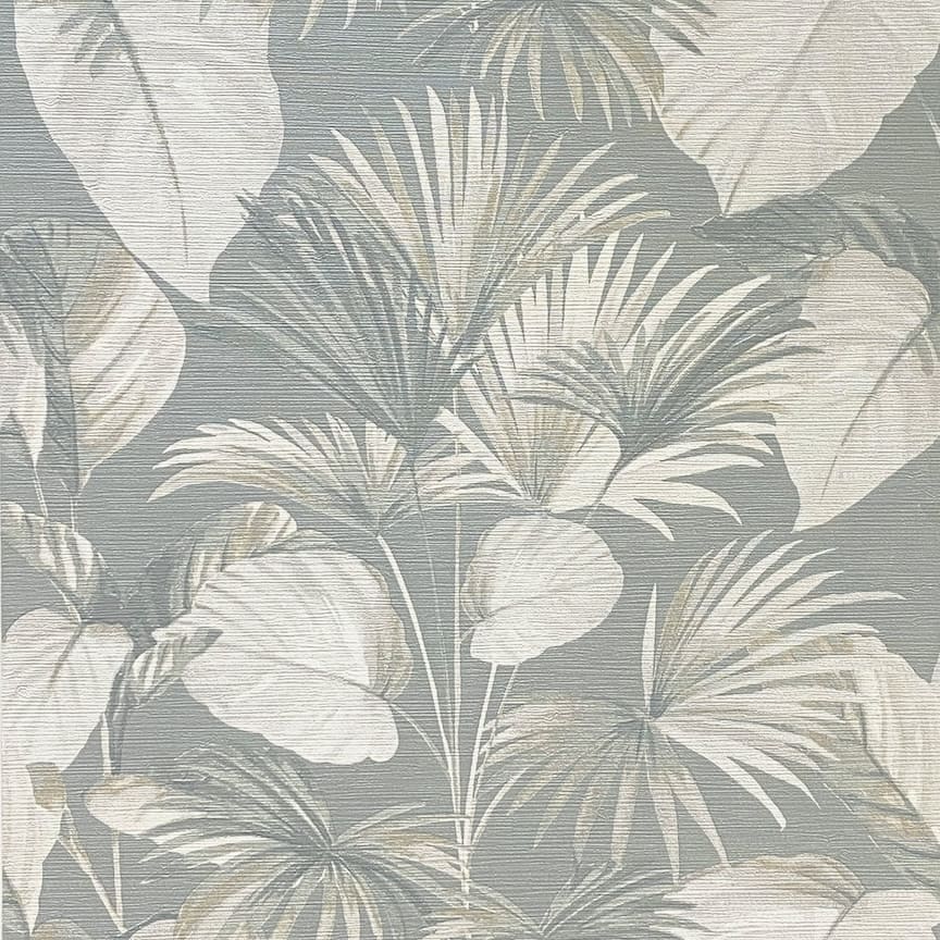  - Arthouse Palm Grove Grey Wallpaper - 298606 - Decor Warehouse