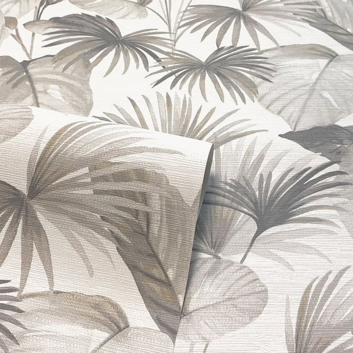  - Arthouse Palm Grove Natural Wallpaper - 298605 - Decor Warehouse
