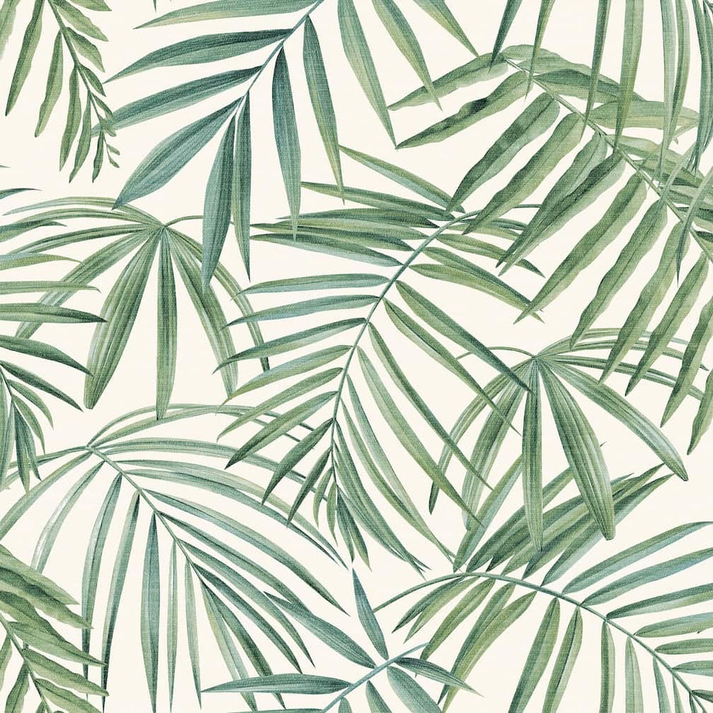 923909 - Arthouse - Arthouse Palm Leaves Green Wallpaper - Decor Warehouse