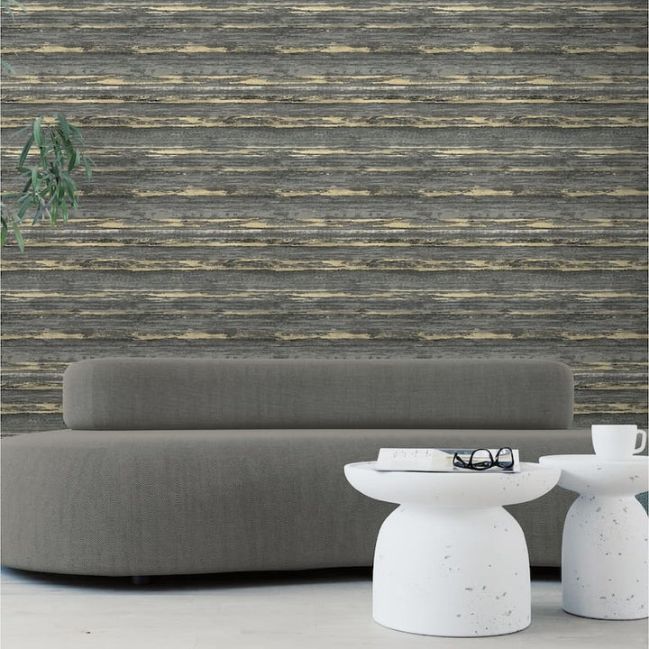  - Arthouse Sahara Black / Champagne Wallpaper - 100177AH - Decor Warehouse