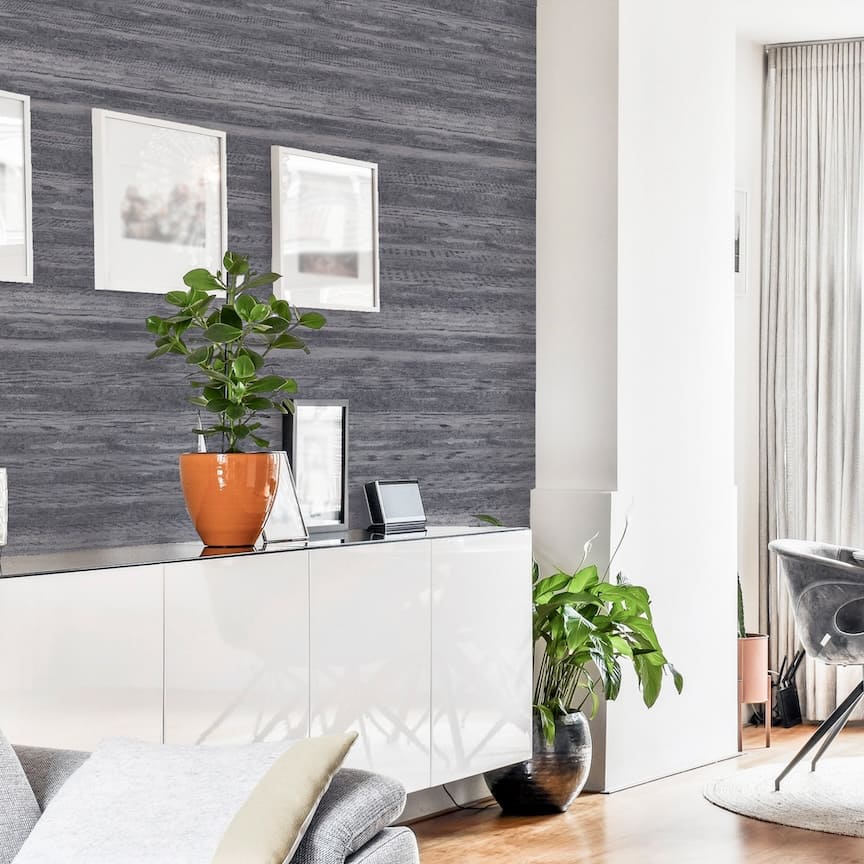  - Arthouse Sahara Pewter Wallpaper - 297702 - Decor Warehouse