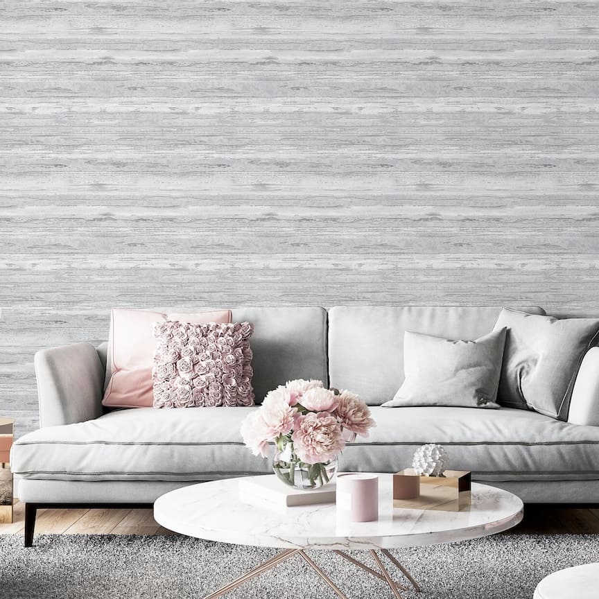  - Arthouse Sahara Silver Wallpaper - 297703 - Decor Warehouse