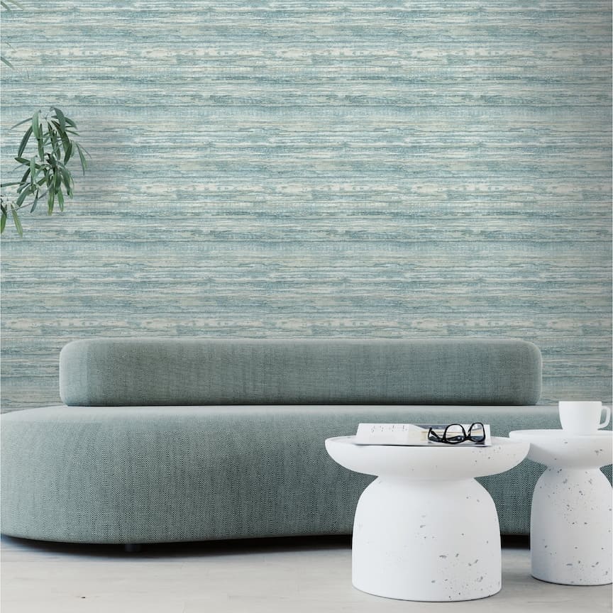  - Arthouse Sahara Soft Blue Wallpaper - 100178AH - Decor Warehouse