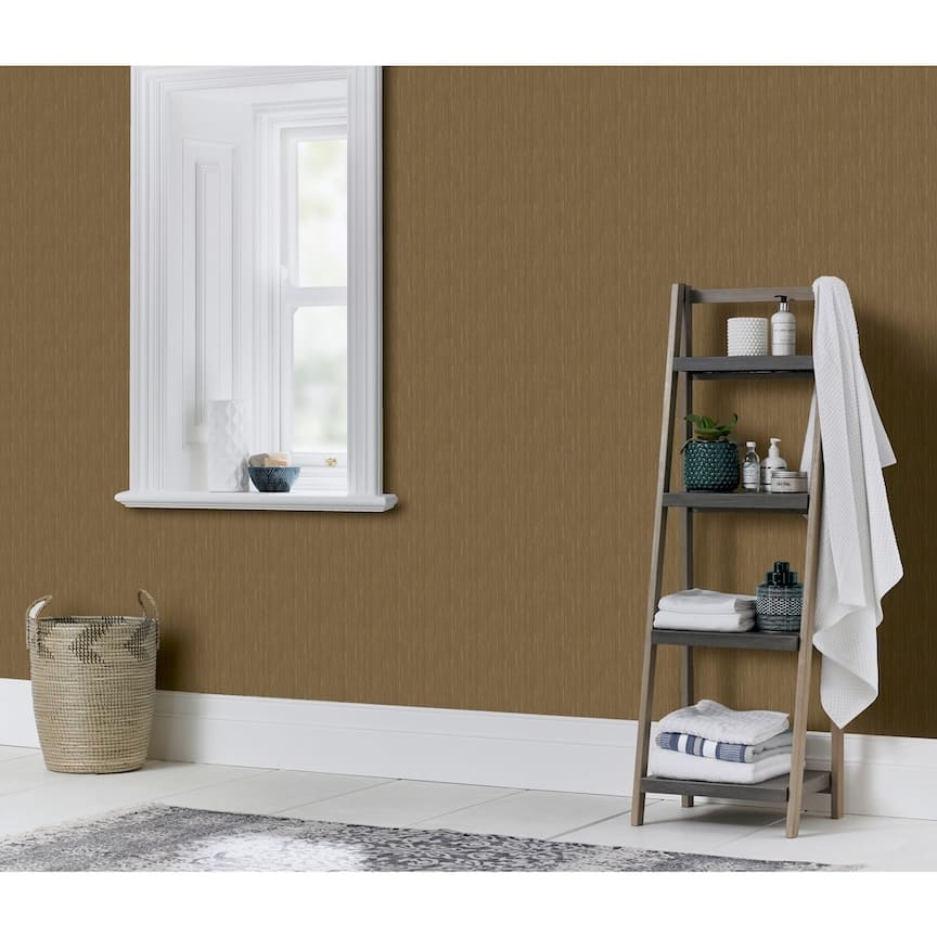  - Arthouse Silk Cascade Antique Gold Wallpaper - 100106AH - Decor Warehouse