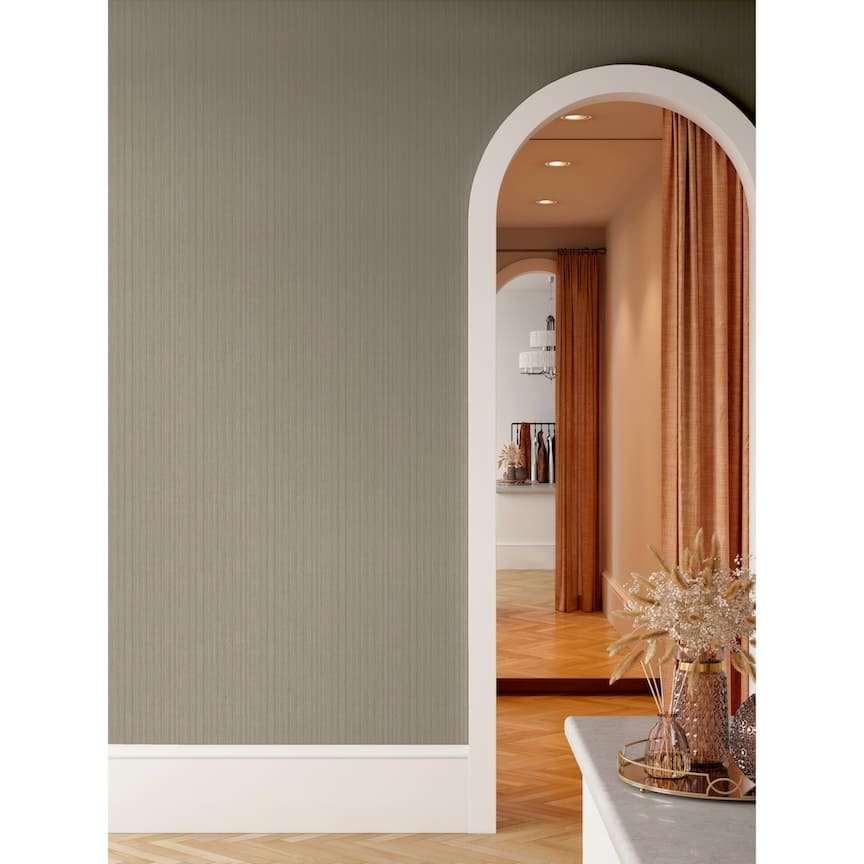  - Arthouse Silk Cascade Cappuccino Wallpaper - 100107AH - Decor Warehouse