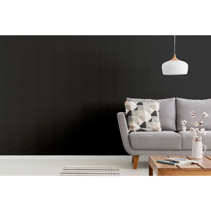 Arthouse Silk Cascade Charcoal Wallpaper - 100105AH