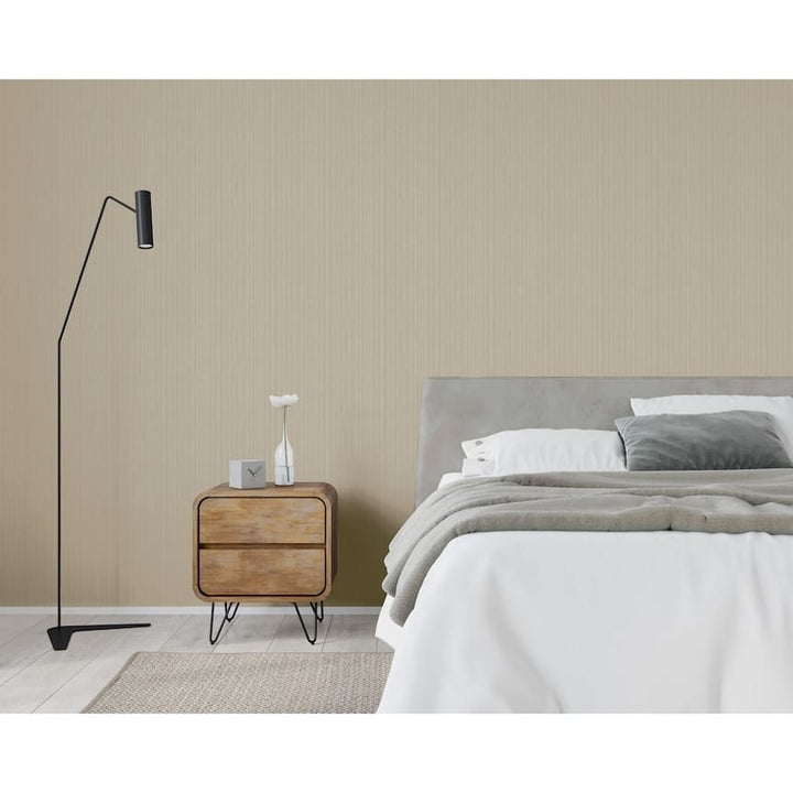 Arthouse Silk Cascade Latte Wallpaper - 100104AH