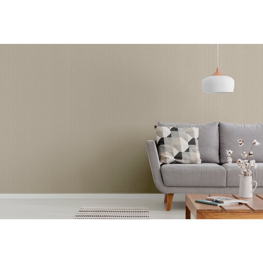  - Arthouse Silk Cascade Latte Wallpaper - 100104AH - Decor Warehouse