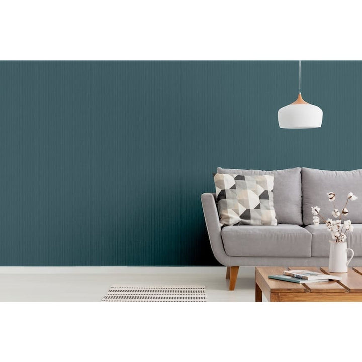  - Arthouse Silk Cascade Navy Wallpaper - 100103AH - Decor Warehouse
