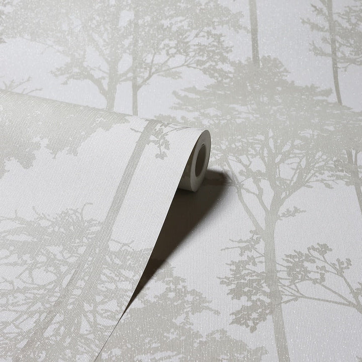  - Arthouse Stardust Tree Neutral Wallpaper - 296102 - Decor Warehouse