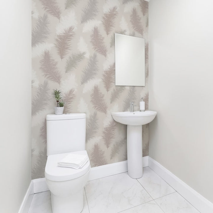  - Arthouse Sussurro Blush Wallpaper - 901706 - Decor Warehouse