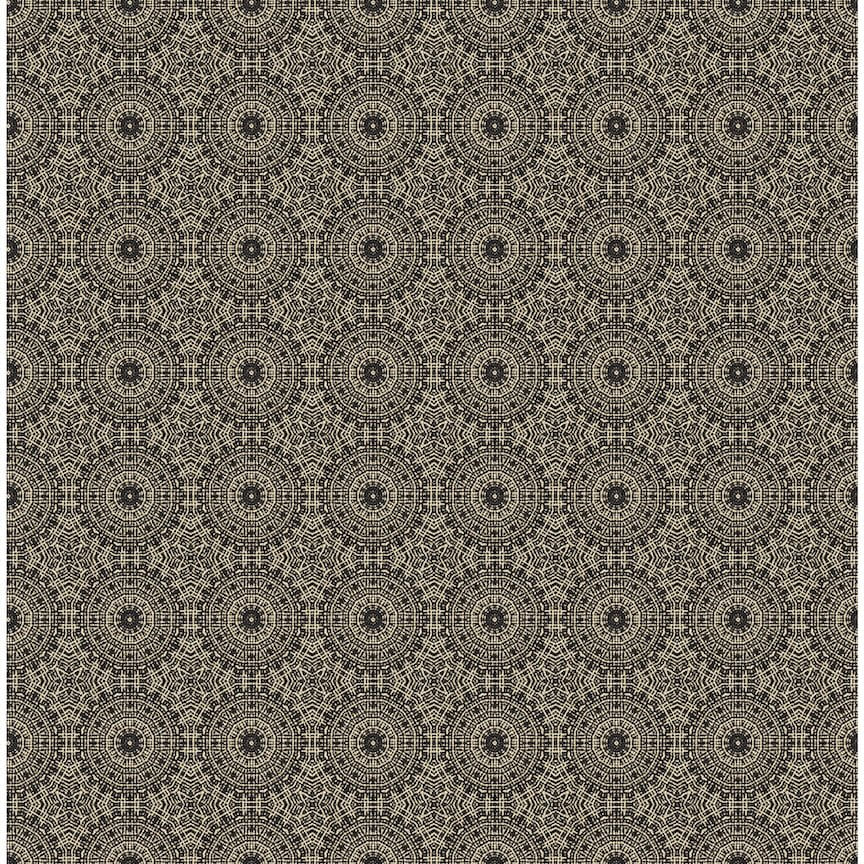 Arthouse Symmetrical Chic Black and Gold Wallpaper - 100119AH