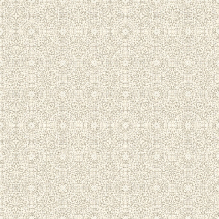 100115AH - Arthouse - Arthouse Symmetrical Chic Ivory and Silver Wallpaper - Decor Warehouse