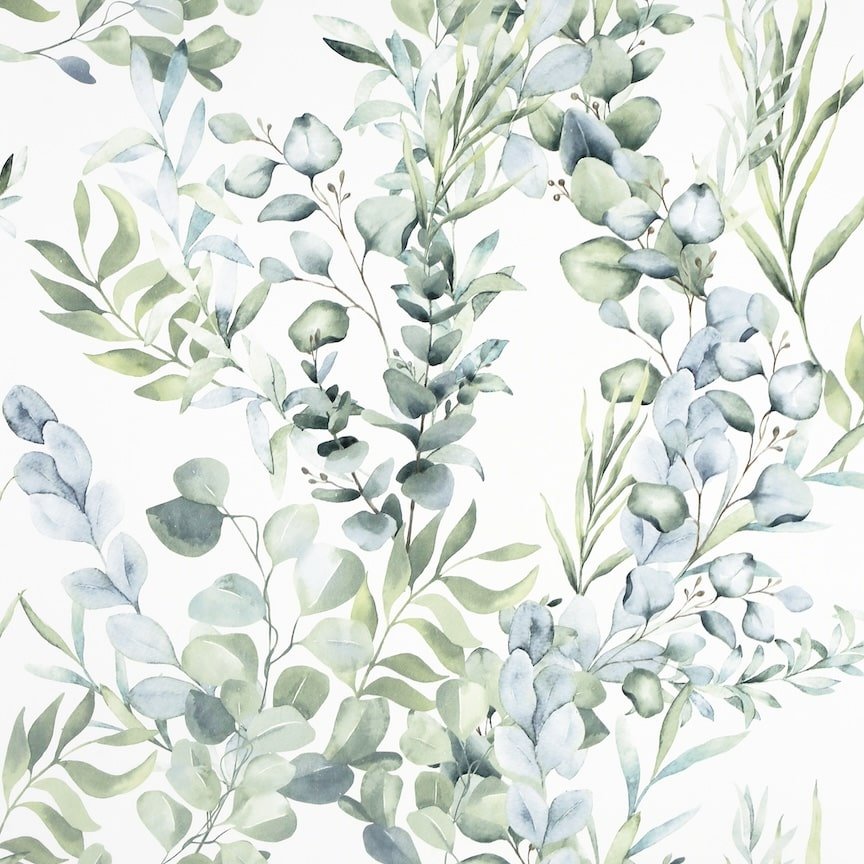 Arthouse Trees & Leaves Wallpaper Collection - Arthouse Tranquil Green Wallpaper - Decor Warehouse 