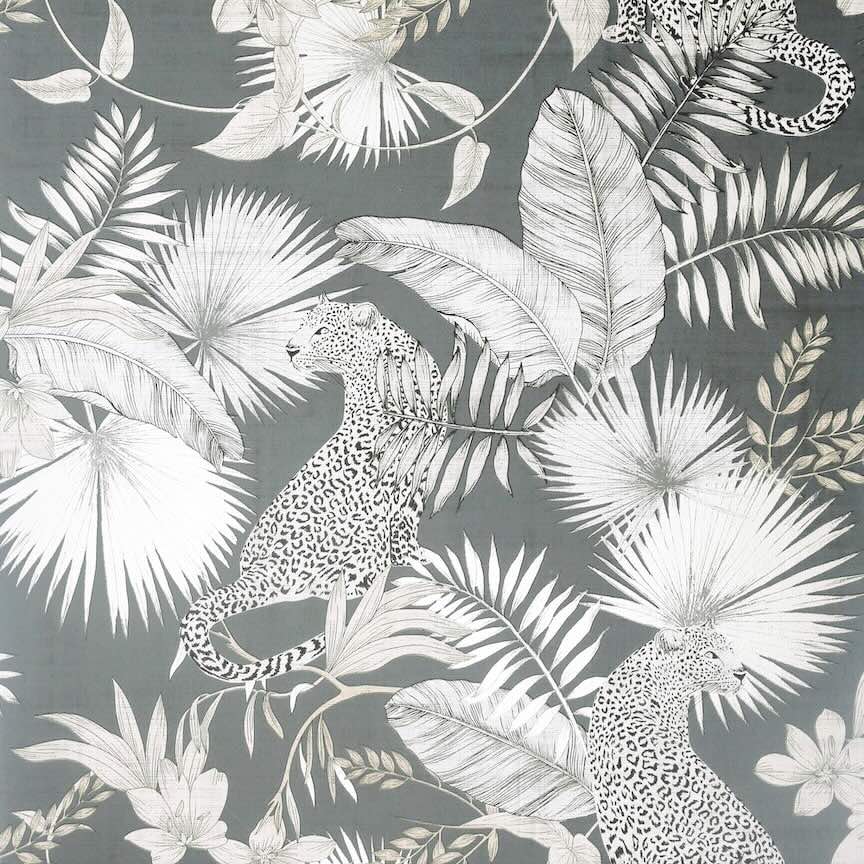  - Arthouse Tropical Leopard Neutral Wallpaper - 909408 - Decor Warehouse