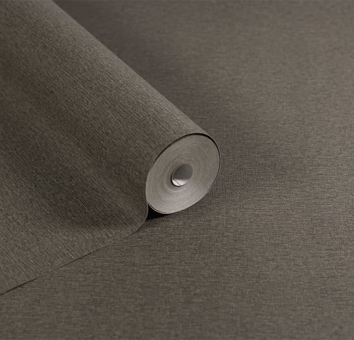  - Arthouse Urban Weave Chocolate Brown Wallpaper - 100123AH - Decor Warehouse