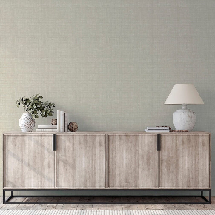  - Arthouse Weave Texture Neutral Wallpaper - 946003 - Decor Warehouse