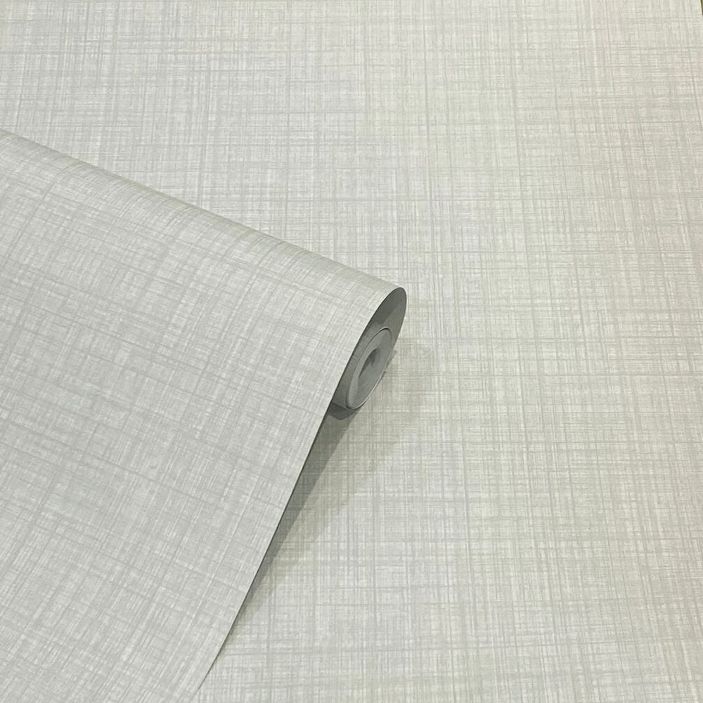  - Arthouse Weave Texture Neutral Wallpaper - 946003 - Decor Warehouse