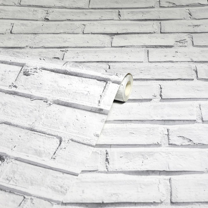Arthouse White Brick Wallpaper - 623004