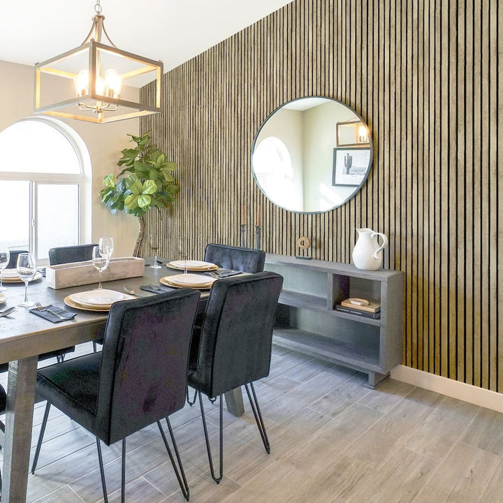  - Arthouse Wood Slats Natural Wallpaper - 923800 - Decor Warehouse