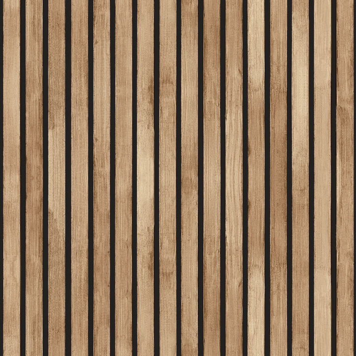 Arthouse Wood Slats Natural Wallpaper - 923800