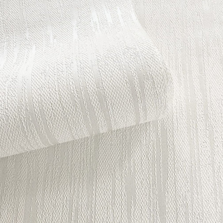 Belgravia Allegra White Textured Wallpaper - 33338