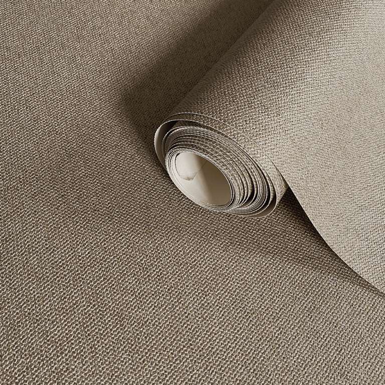 Belgravia Ciara Mocha Texture Wallpaper - 4414