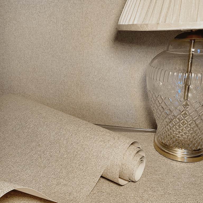 Belgravia Ciara Texture Beige Wallpaper - 4413