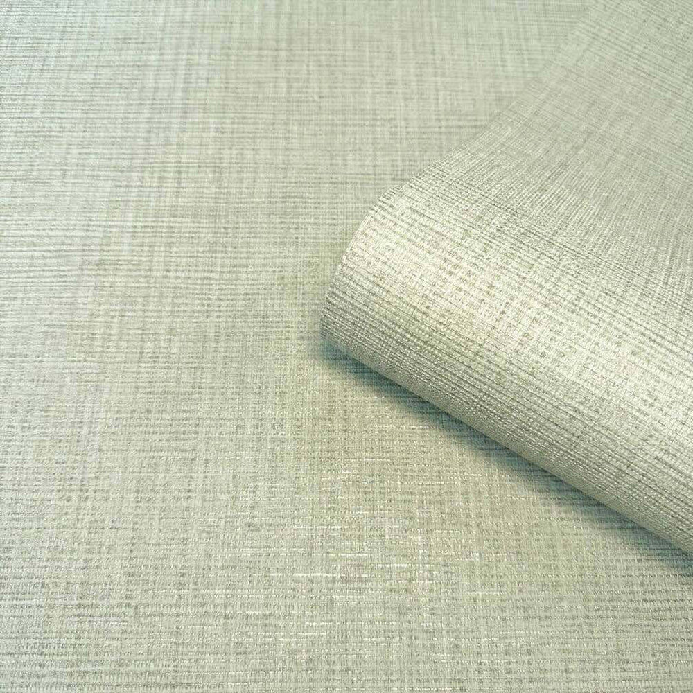 Belgravia Grasscloth Texture Sage Wallpaper - 2347