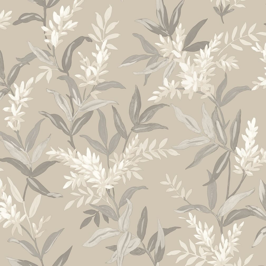 Belgravia Olivia Floral Beige Wallpaper - 5908