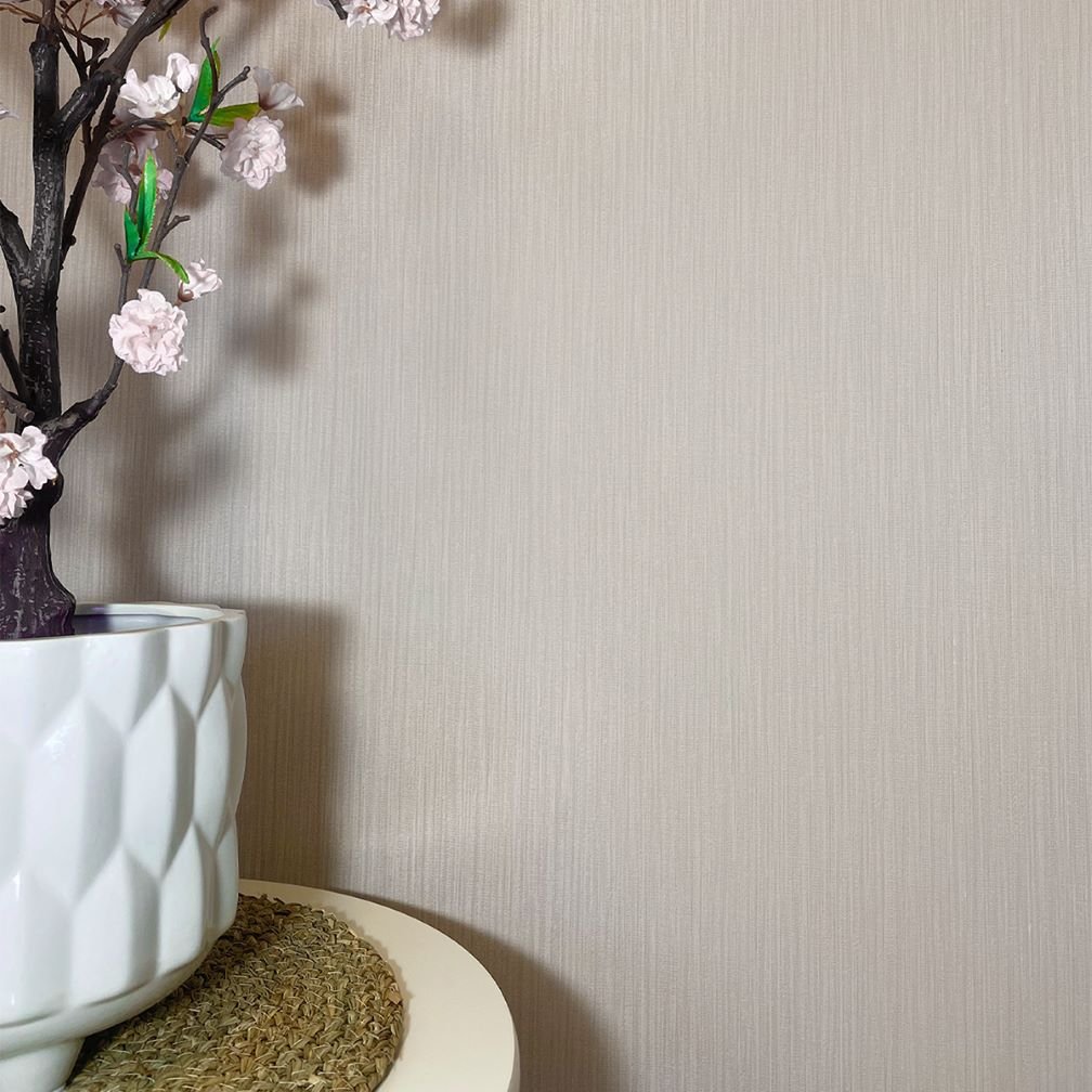 Belgravia Suki Textured Beige Wallpaper - 2165