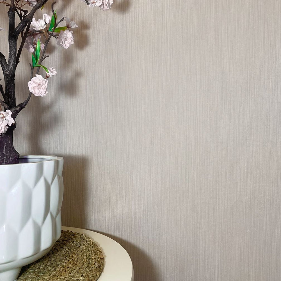 Belgravia Suki Textured Beige Wallpaper - 2165