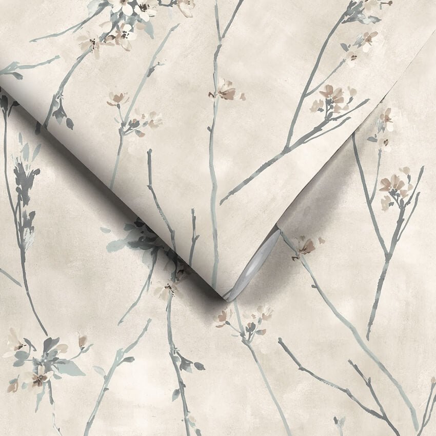 - Blossom Cream Wallpaper - WM - 386 - 02 - Decor Warehouse