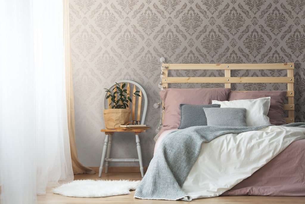 Boutique Damaris Cream Wallpaper - 104156