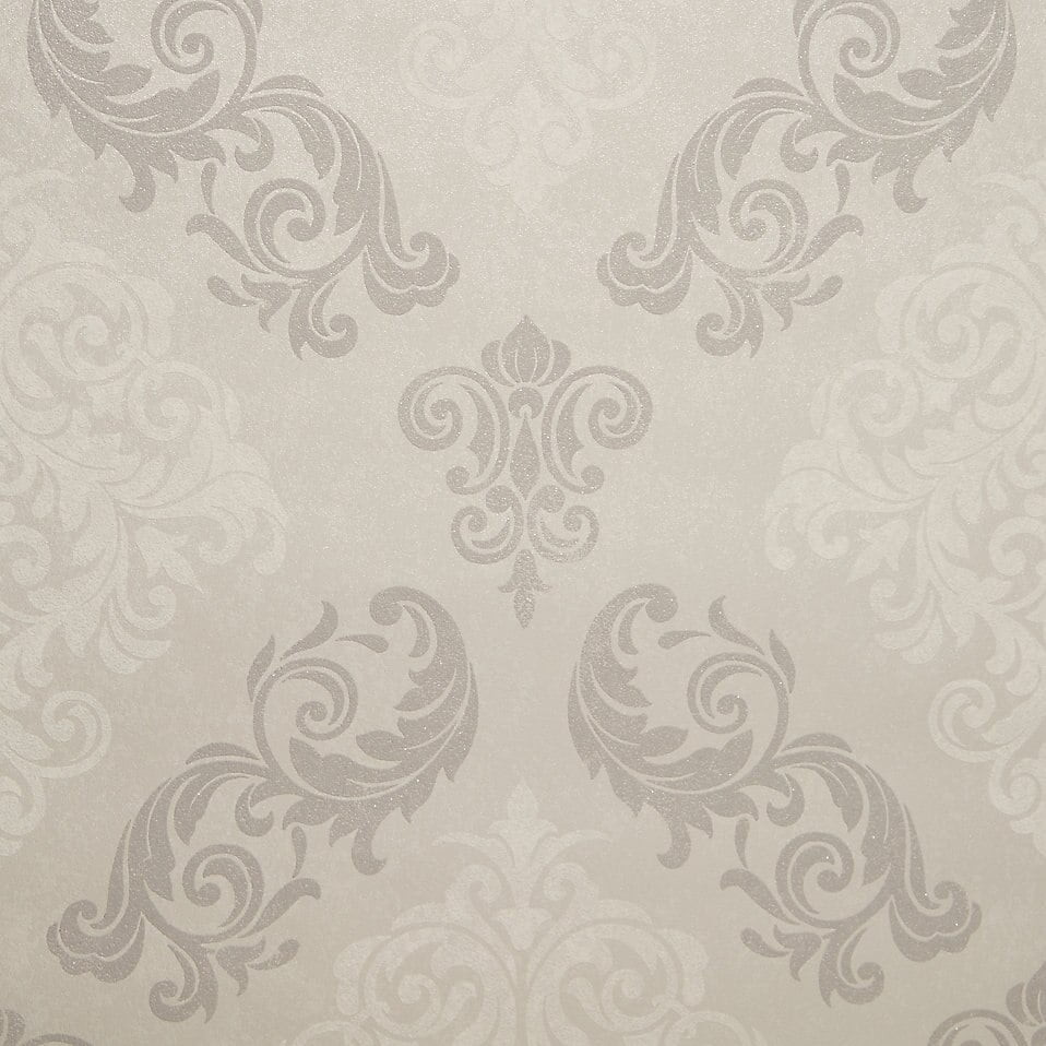 33 - 404 - Boutique - Boutique Elegance Silver Wallpaper - Decor Warehouse