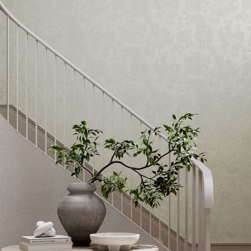 Boutique Florentine Pearl Wallpaper - 143031