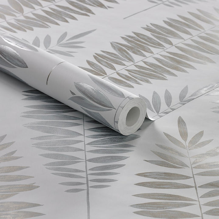 Boutique Lucia Duck Egg Wallpaper - 104146