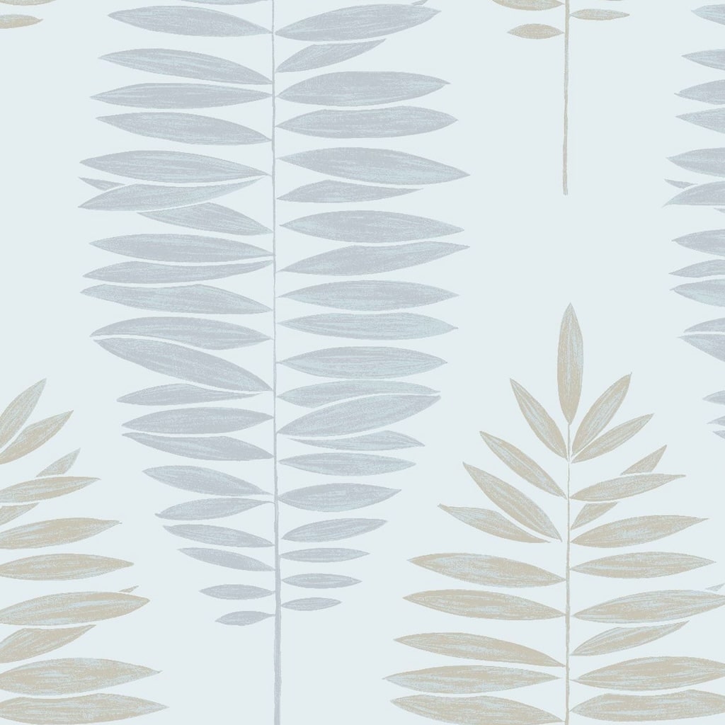 Boutique Lucia Duck Egg Wallpaper - 104146