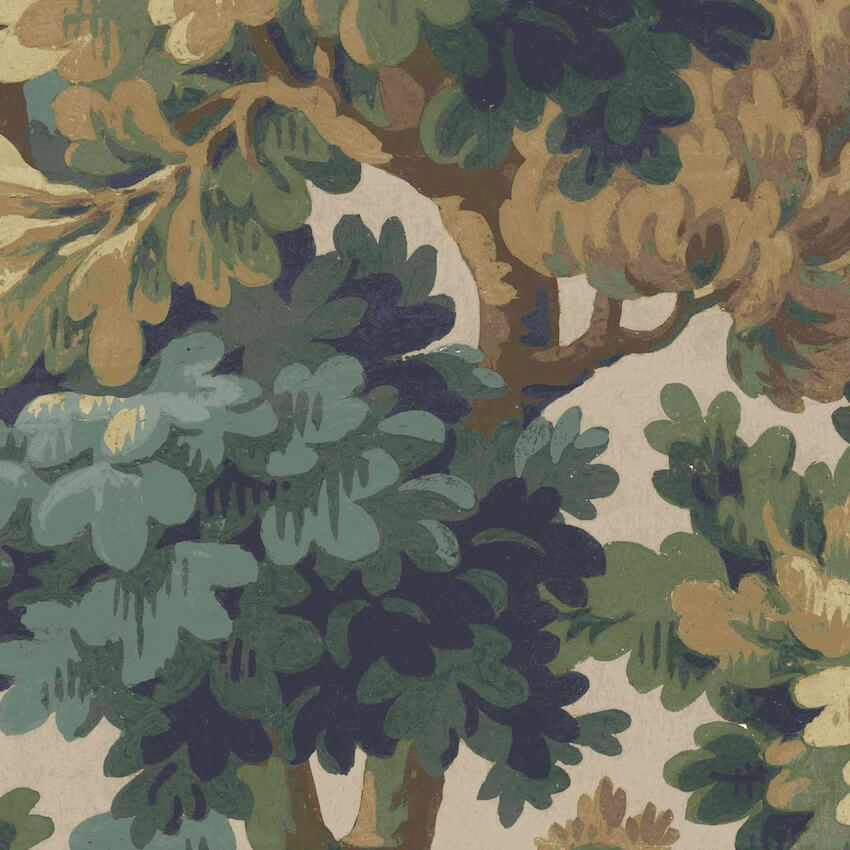  - Broadhead Forest Lichen Green Wallpaper - WM - 314 - 01 - Decor Warehouse