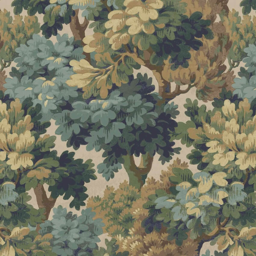  - Broadhead Forest Lichen Green Wallpaper - WM - 314 - 01 - Decor Warehouse