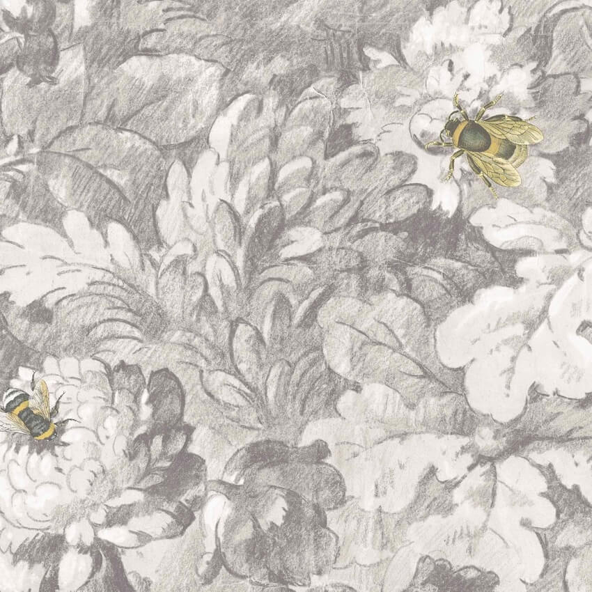 WM-318-01-Woodchip & Magnolia-Busy Bee Wallpaper-Decor Warehouse
