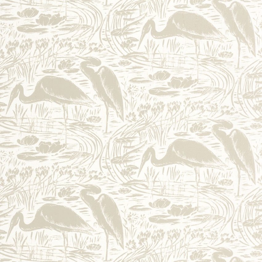  - Casadeco Babylone Euphrate Naturel Wallpaper - BBLN89731101 - Decor Warehouse