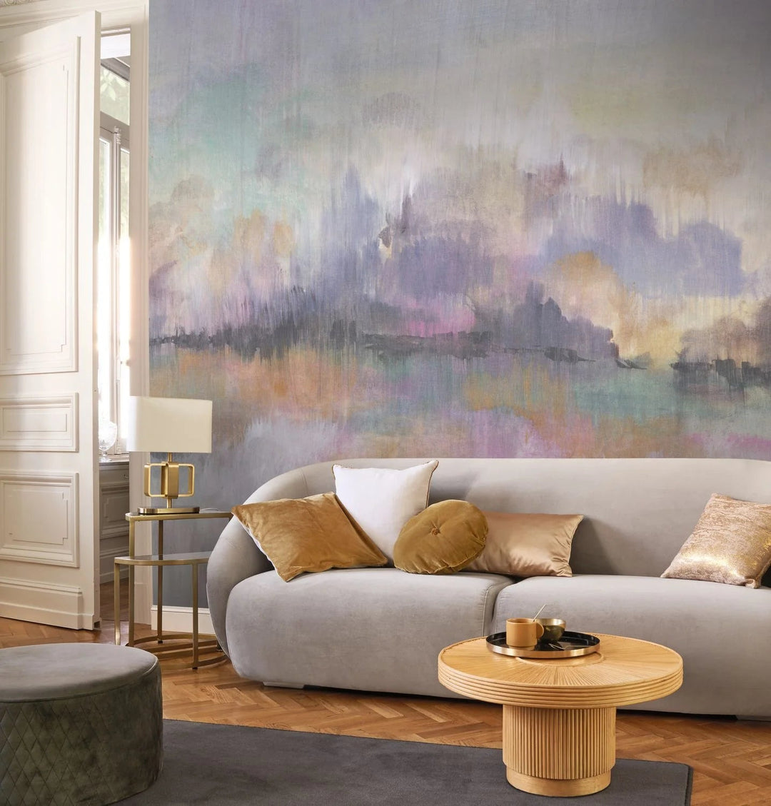  - Casadeco Reflection of the Mountain Sunrise Wall Mural Medium - WDWS88985608 - Decor Warehouse
