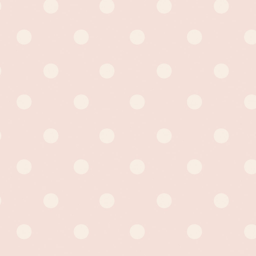  - Cath Kidston Button Spot Pink Wallpaper - 125520 - Decor Warehouse