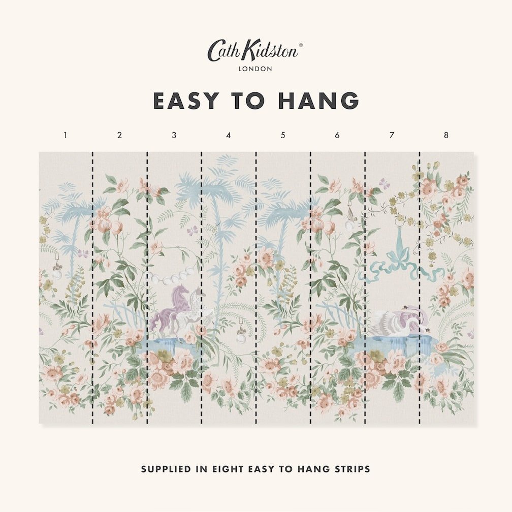 Cath Kidston Colourful life Pastel Wall Mural - 140223FXST