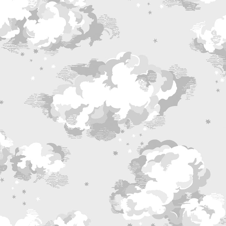  - Cath Kidston Silver Linings Neutral Wallpaper - 131431 - Decor Warehouse