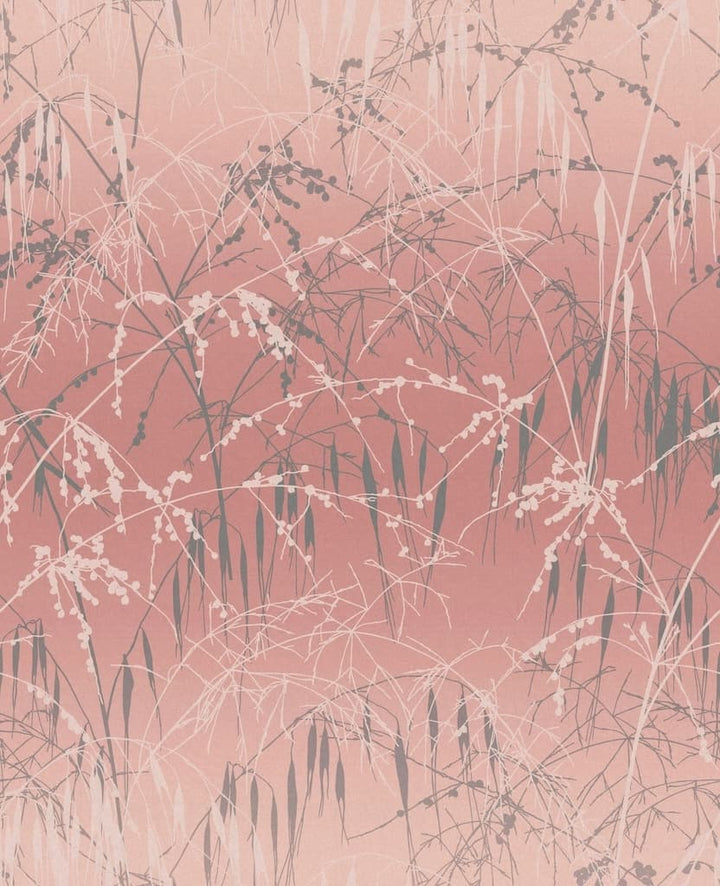  - Clarissa Hulse Meadow Grass Shell & Pewter Wallpaper - 120370 - Decor Warehouse
