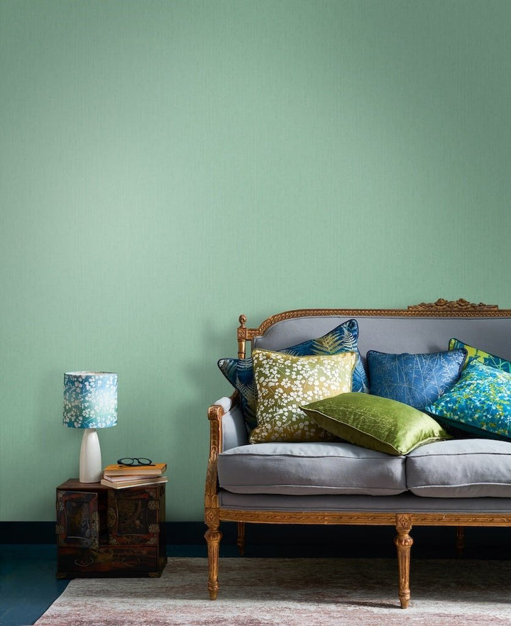  - Clarissa Hulse Tisbury Verdigris Wallpaper - 120390 - Decor Warehouse