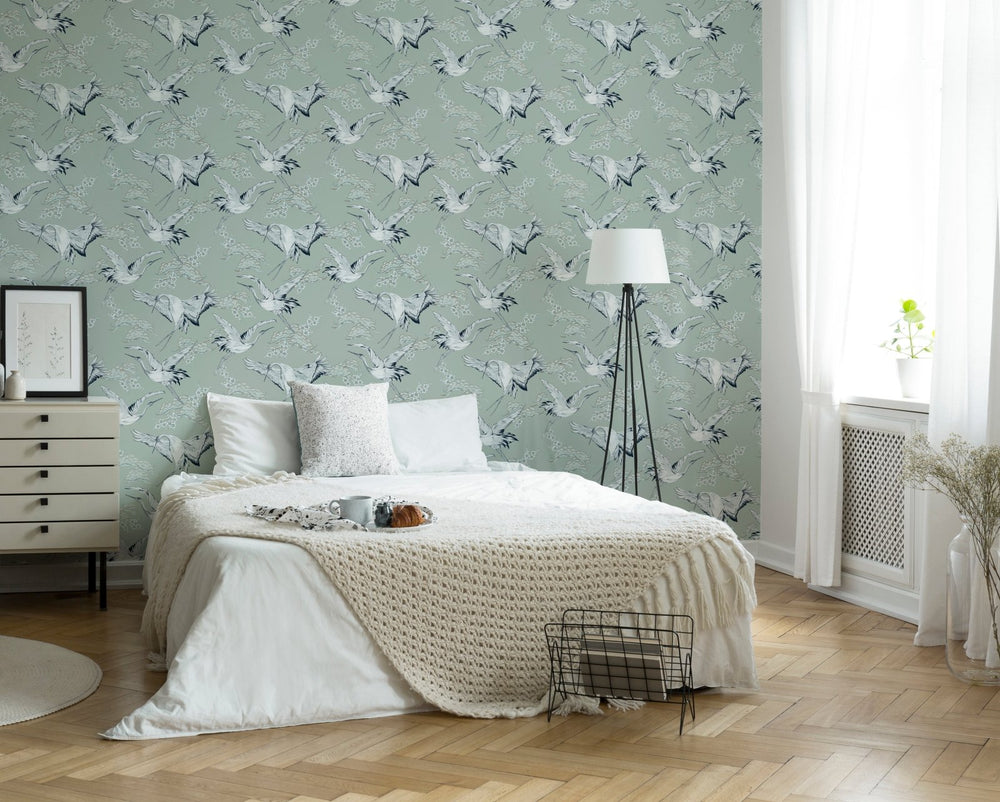 Crane Mint Wallpaper - 106974